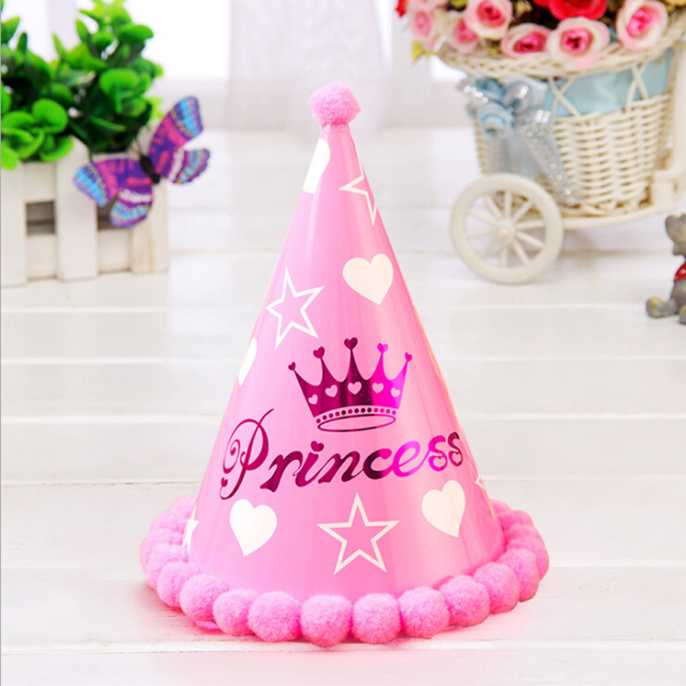 Party Hat Cone - 12 Buah Topi Pesta Ulang Tahun