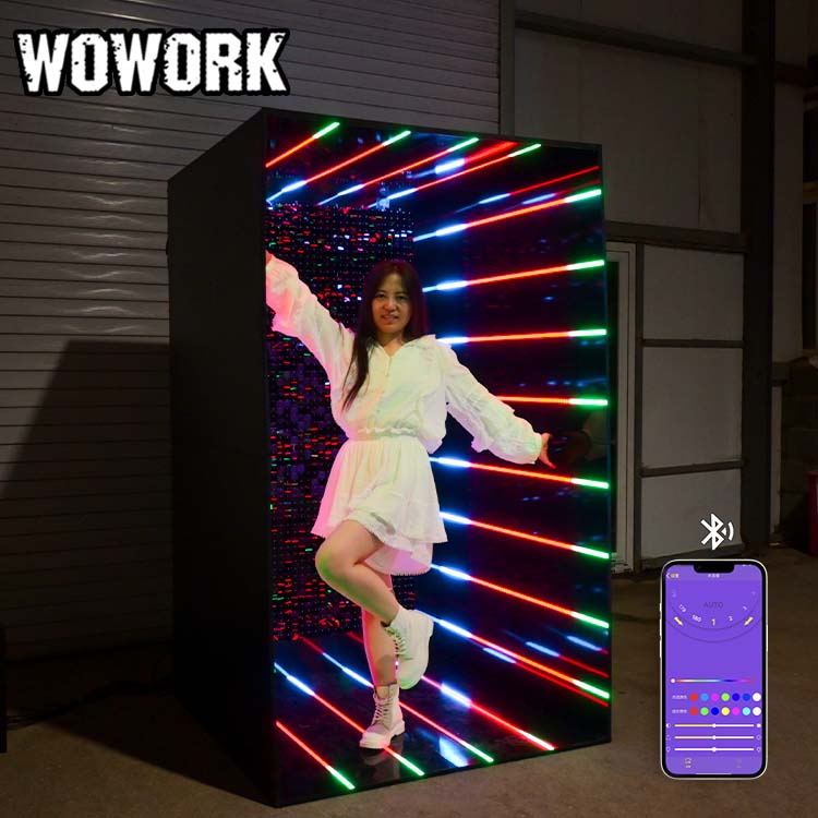 Event Party Box - WOWORK Grosir Kotak Foto Terowongan Cermin