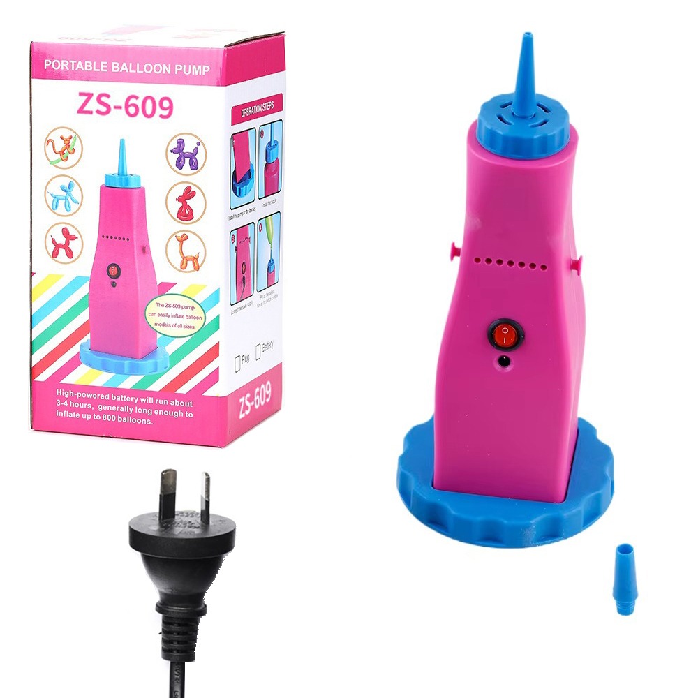 Balloon Pump Hand - Pompa Pengisi Balon AC 100-240V, Tongkat