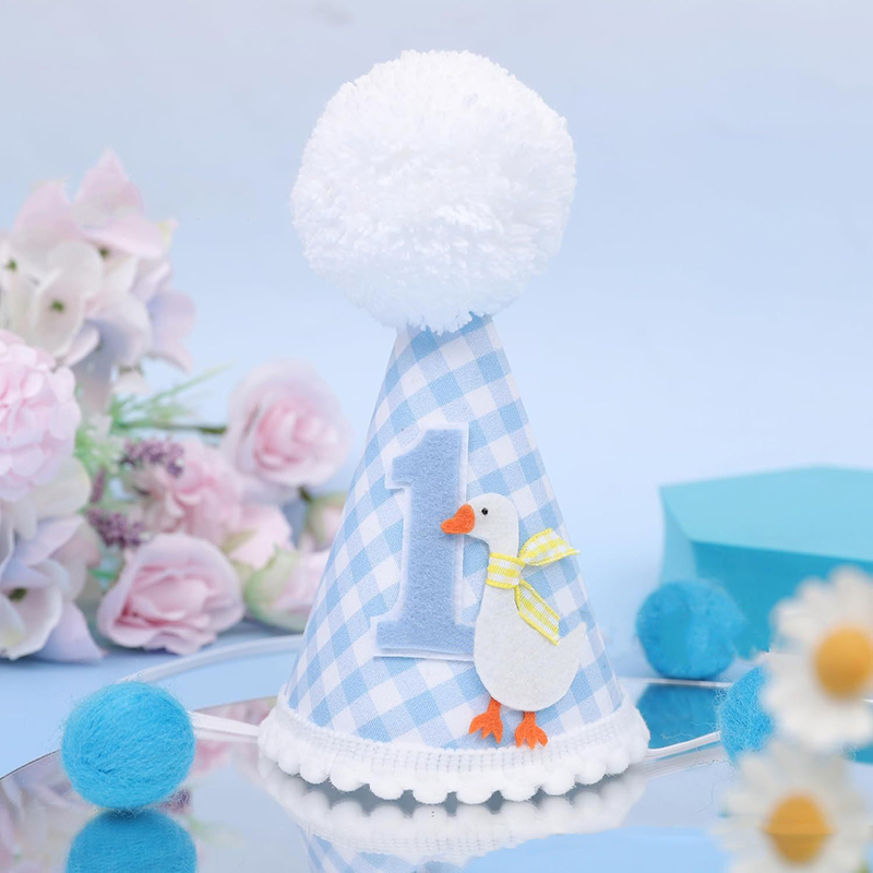 Party Hat Cone - Topi Ulang Tahun Angsa Baru Tutup