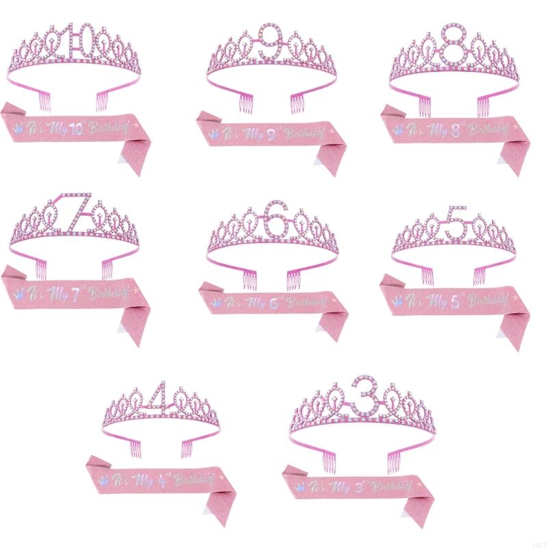 Set dan Selempang Ulang Tahun  - Birthday Sash Glitter ulasan dan harga