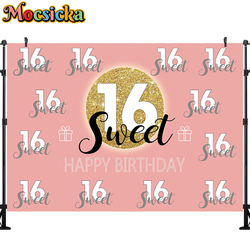 Mocsicka Dekorasi Pesta Ulang  - Dessert Table Backdrop ulasan dan harga