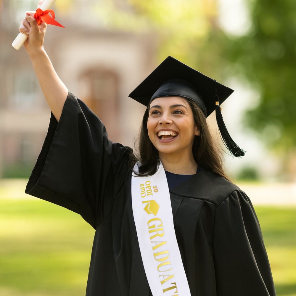 Selempang Wisuda Kelas 2026 Hi - Birthday Sash Glitter ulasan dan harga