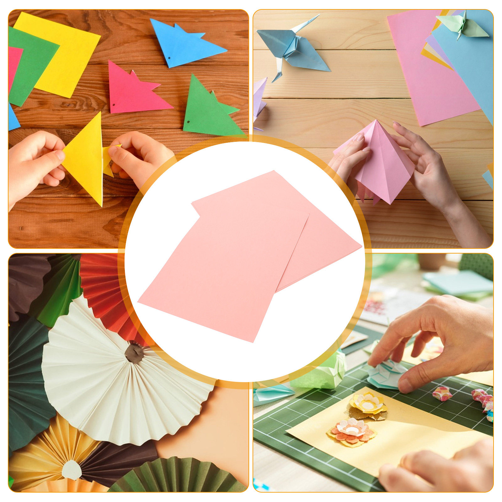 20 Lembar Kertas Karton Pink,  - Papercraft Supply Invitation ulasan dan harga