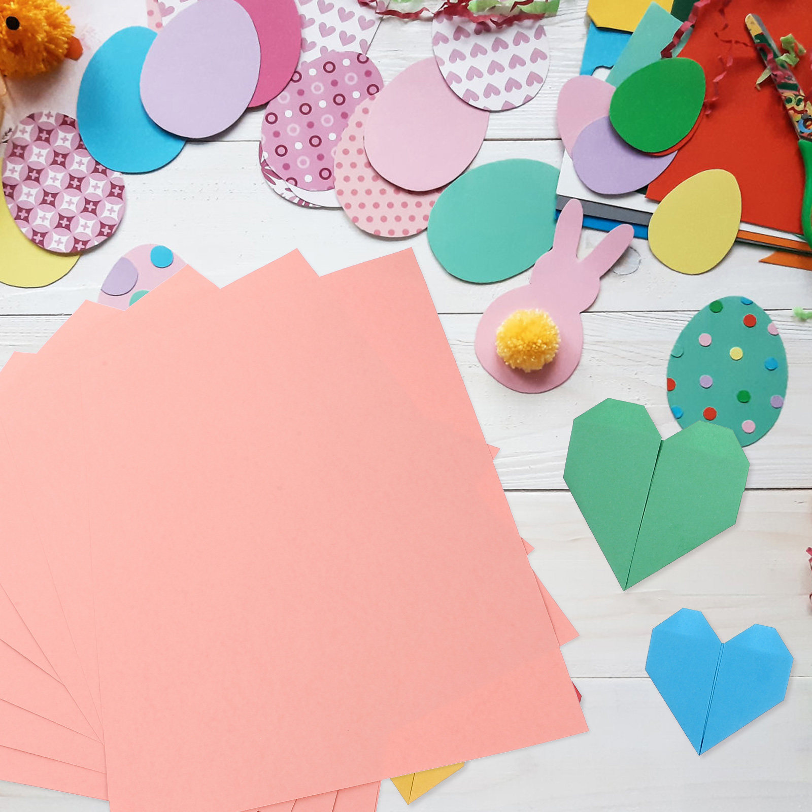 20 Lembar Kertas Karton Pink,  - Papercraft Supply Invitation ulasan dan harga