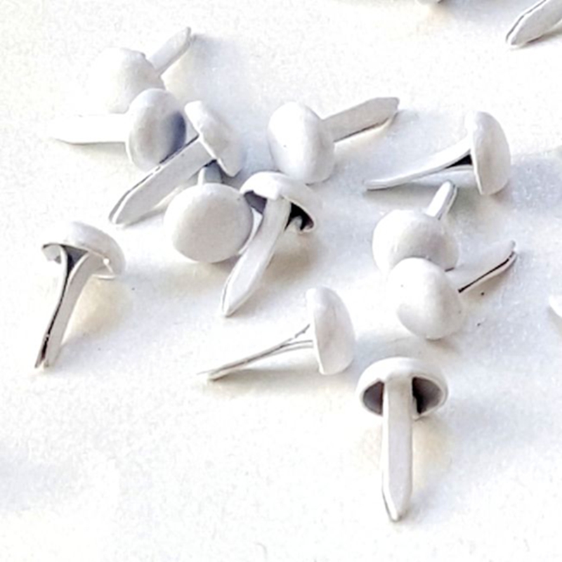 500 Pcs 4.5 Mm Logam Putih Bra - Papercraft Supply Invitation ulasan dan harga