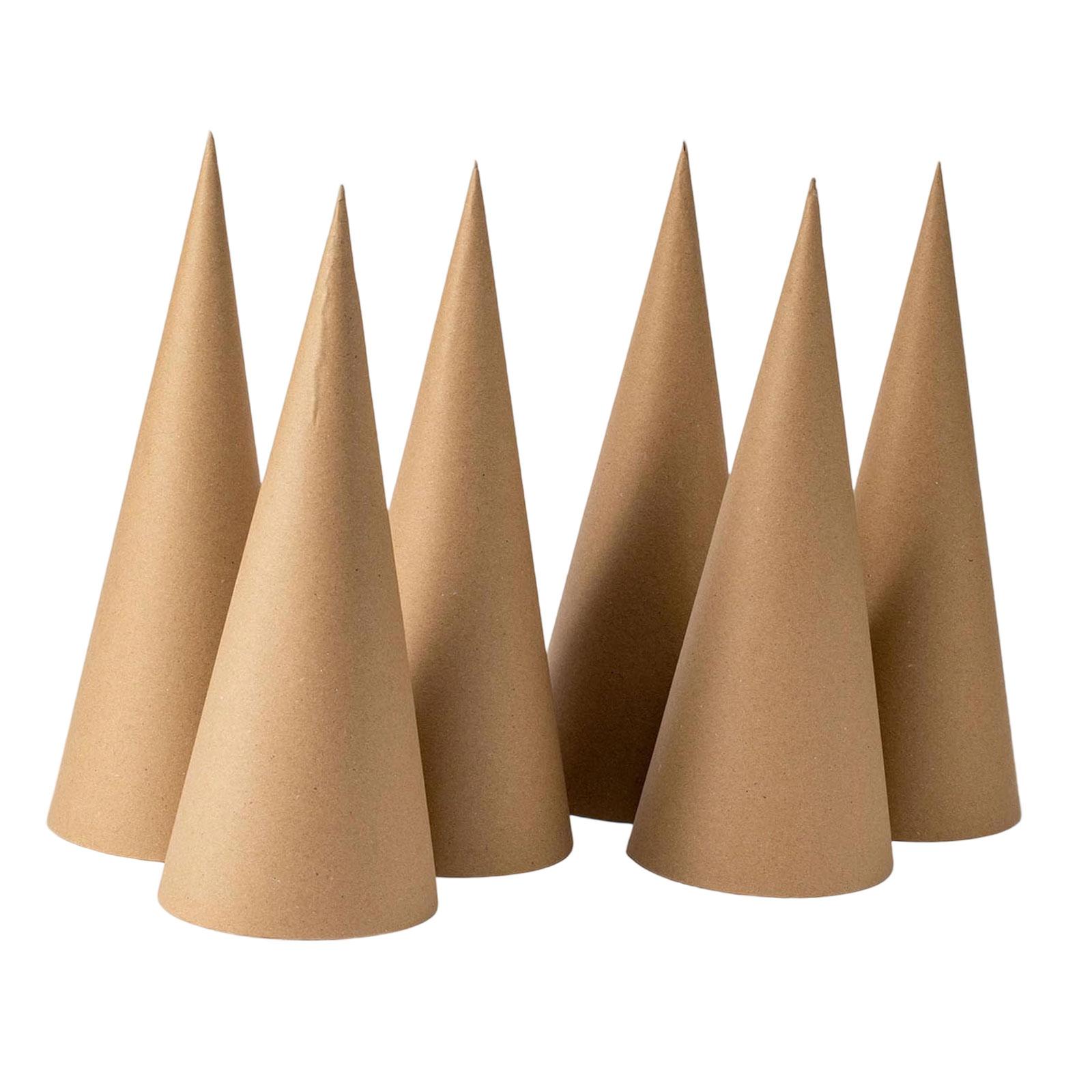 6 Buah Kerucut Mache Kertas Kr - Party Hat Cone ulasan dan harga
