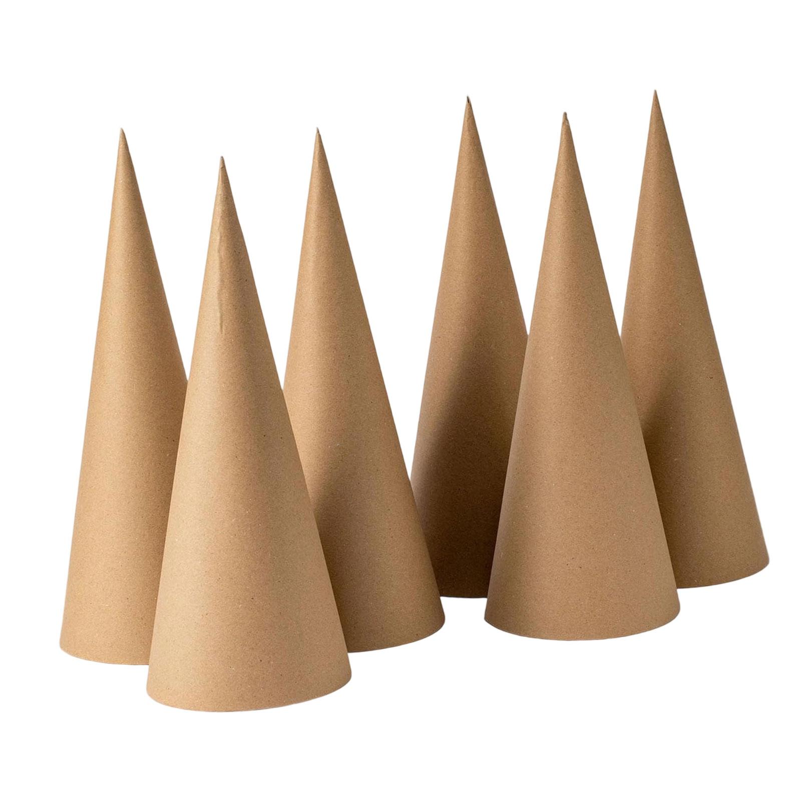 6 Buah Kerucut Mache Kertas Kr - Party Hat Cone ulasan dan harga
