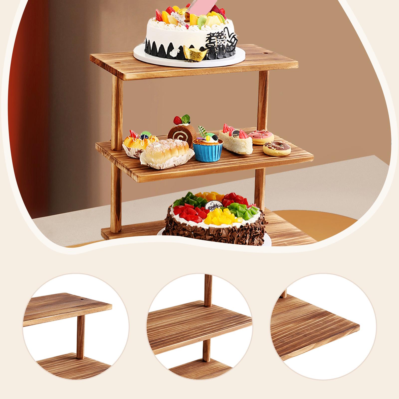 Tempat Kue Kering 3 Tingkat ya - Cupcake Stand Tier ulasan dan harga