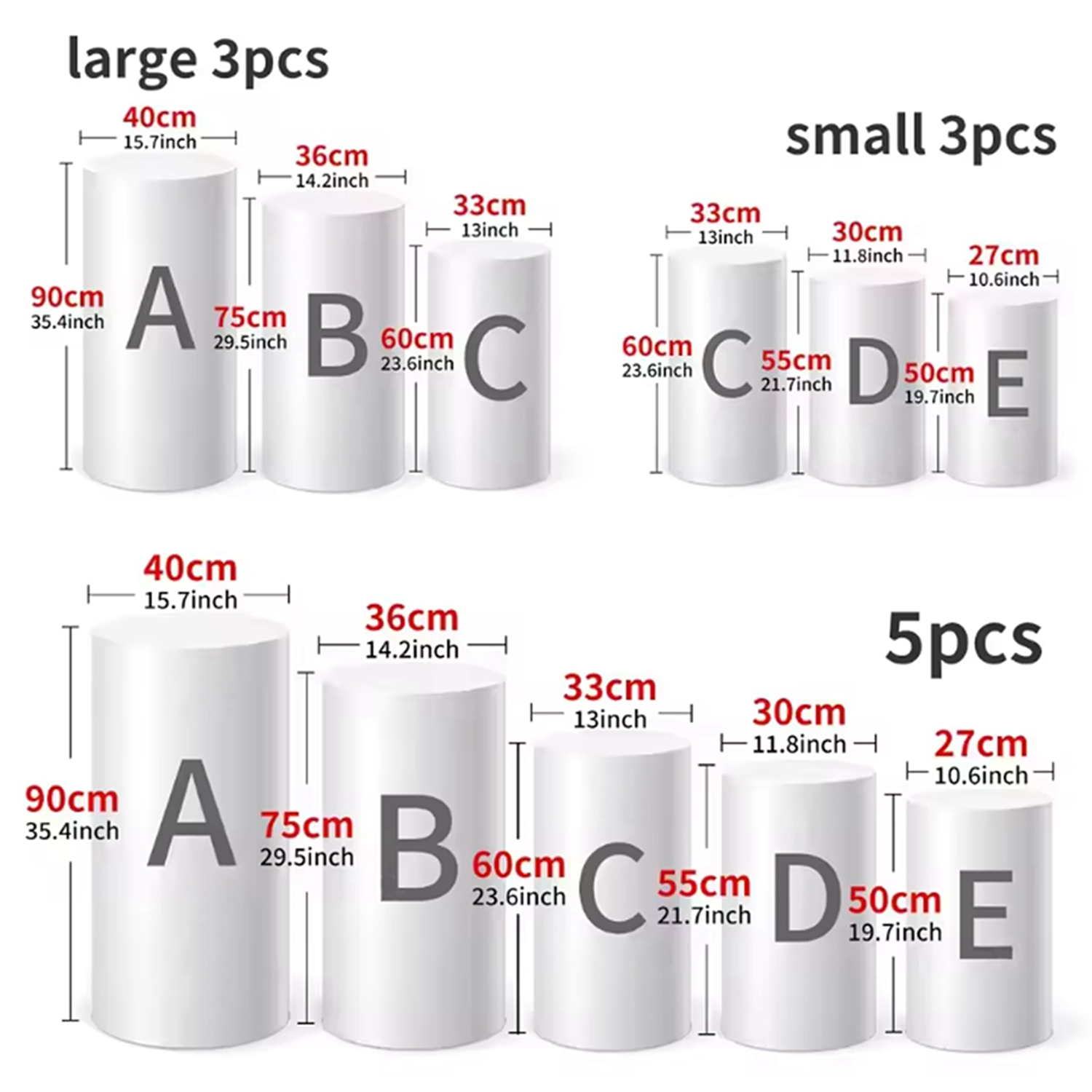 Yeele 1 Buah/3 Buah/5 Buah Pen - Dessert Table Backdrop ulasan dan harga