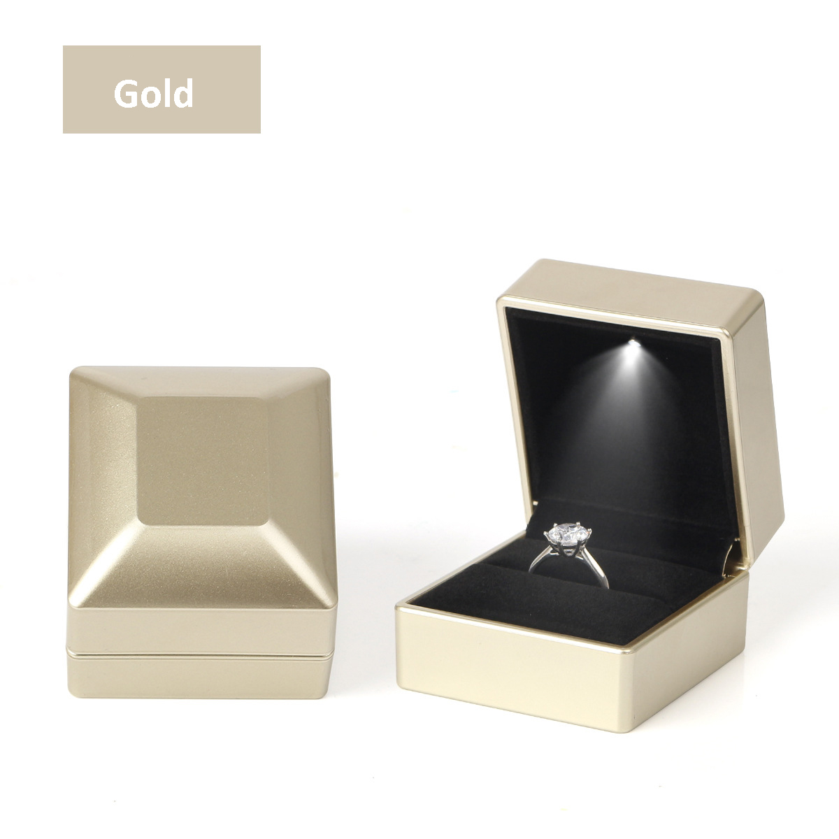 Kotak Cincin LED Cahaya Propos - Event Z ulasan dan harga