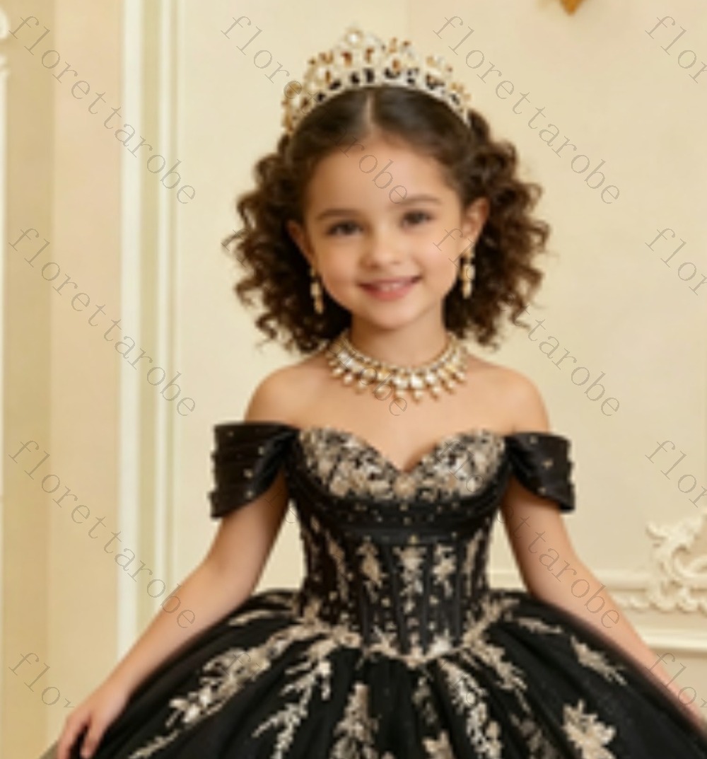 Gaun Pesta Bunga Off-Shoulder  - Birthday Sash Glitter ulasan dan harga